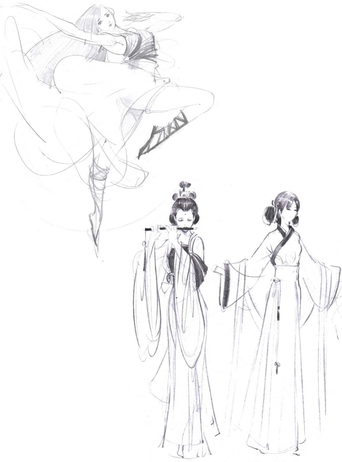 速写基本知识教学视频,速写人物临摹初学者教程