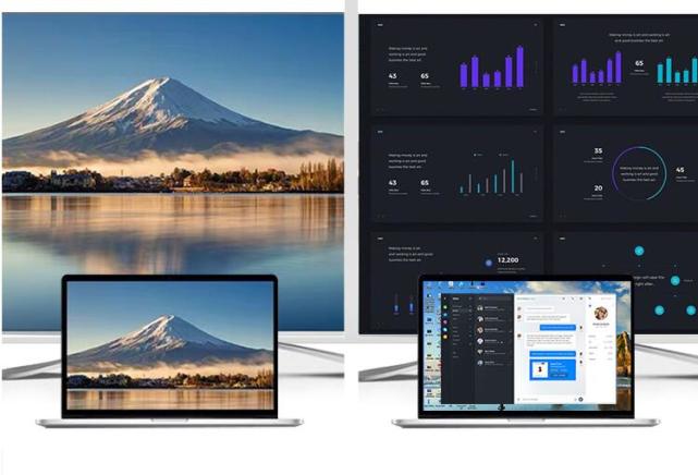 笔记本没有vga接口怎么连接投影仪,没有hdmi怎样连接显示器