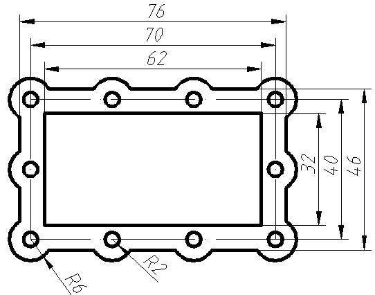 300张cad基础练习图汇总,cad平面练习图55章
