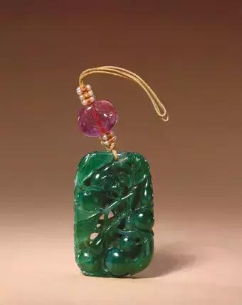 故宫博物院收藏的三彩翡翠,故宫翡翠玉石图片大全欣赏