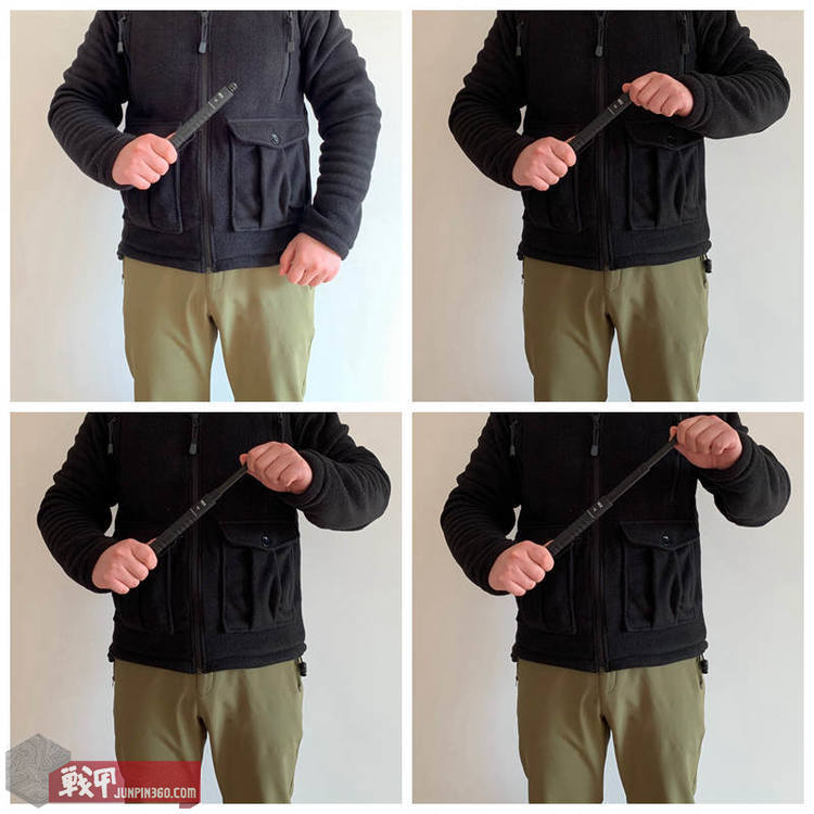 纳丽德nex15寸带灯伸缩棍简评,纳丽德nex棍暴力测试