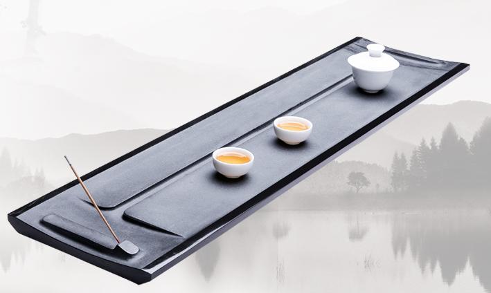 乌金石茶盘的保养很重要,乌金石茶盘分享