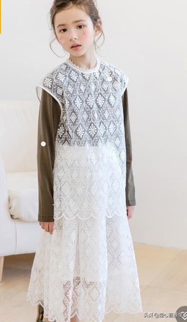 韩系童装女宝裙子,韩范儿童春季裙子