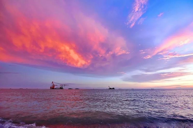 海南东方鱼鳞洲的海,生命里的一场美丽邂逅