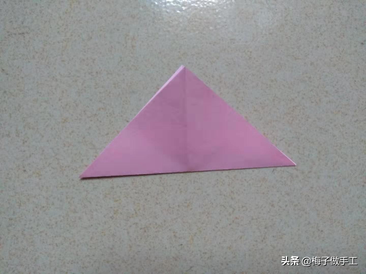 儿童手工折纸教程平底鞋,儿童手工折纸折鞋子