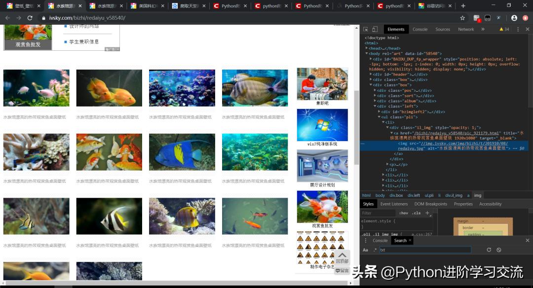 爬取网页图片教程,教你一分钟爬取网页图片