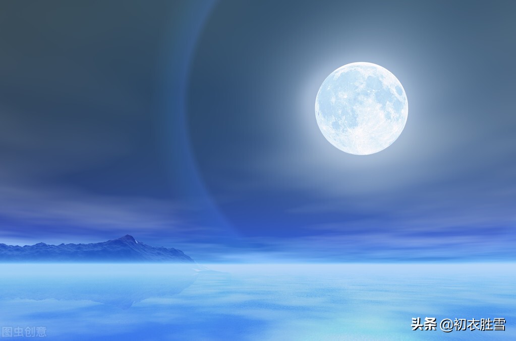 描写中秋圆月的诗词全文,关于中秋圆月的诗和词语