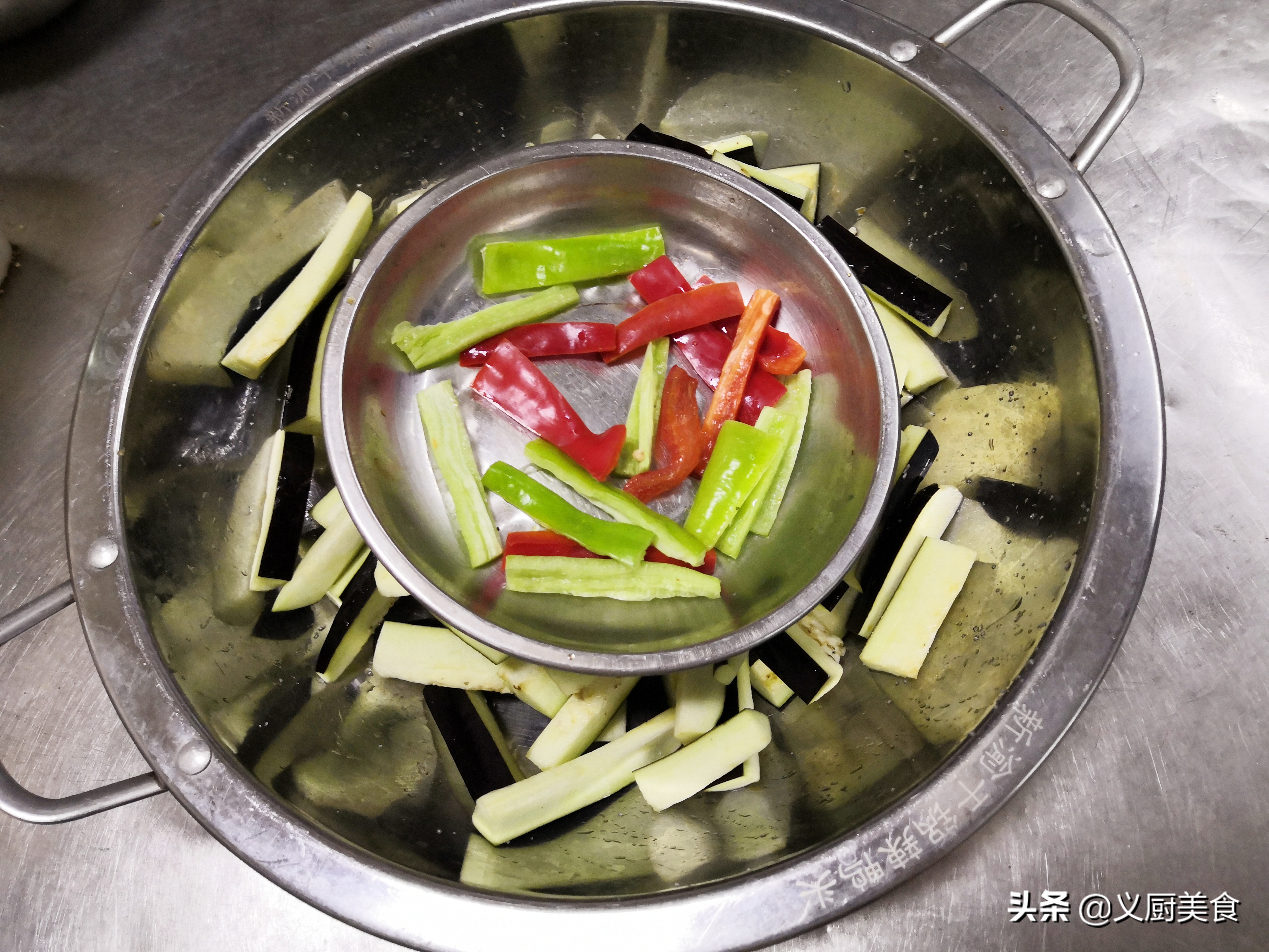 风味茄条饭店正宗做法,风味茄条做法料汁
