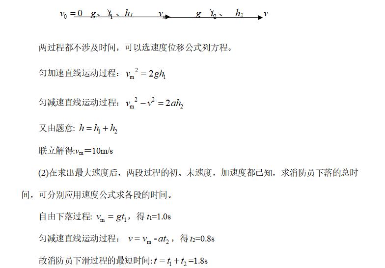 高中物理匀变速直线运动经典题型,高中物理匀变速直线运动题讲解