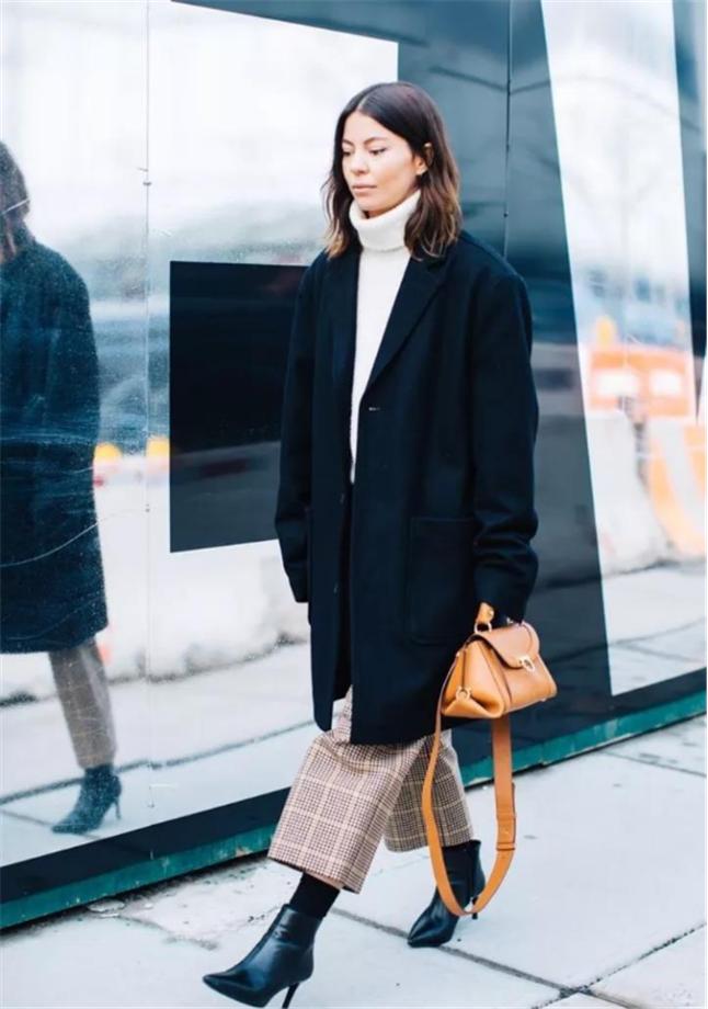 秋冬胯宽的穿衣搭配裙子,肚子大胯宽的女生冬季穿搭
