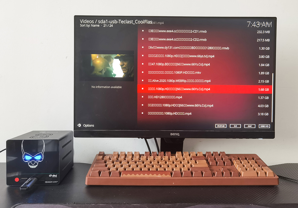 零刻电视盒评测：4G+64G发烧配置，还能扩展32T空间