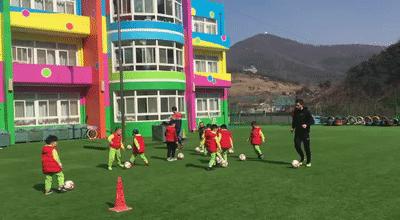 6-12岁足球训练第一堂课,足球青训0基础训练教案