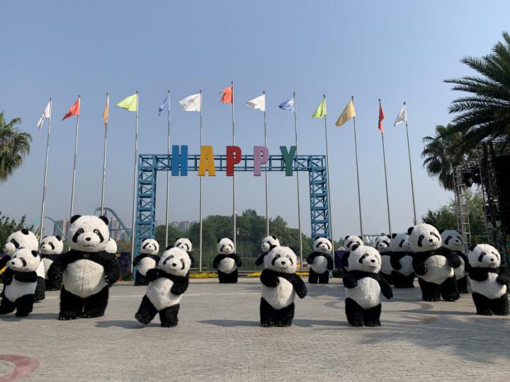 成都欢乐谷童梦冒险岛图片,成都欢乐谷儿童区有哪些项目