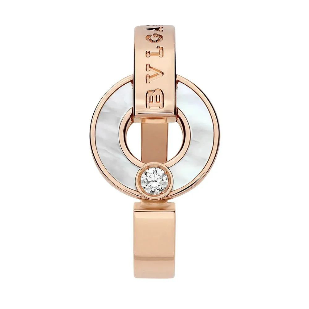 宝格丽地中海的橙色高级珠宝项链,宝格丽项链黑陶瓷慈善款戒指