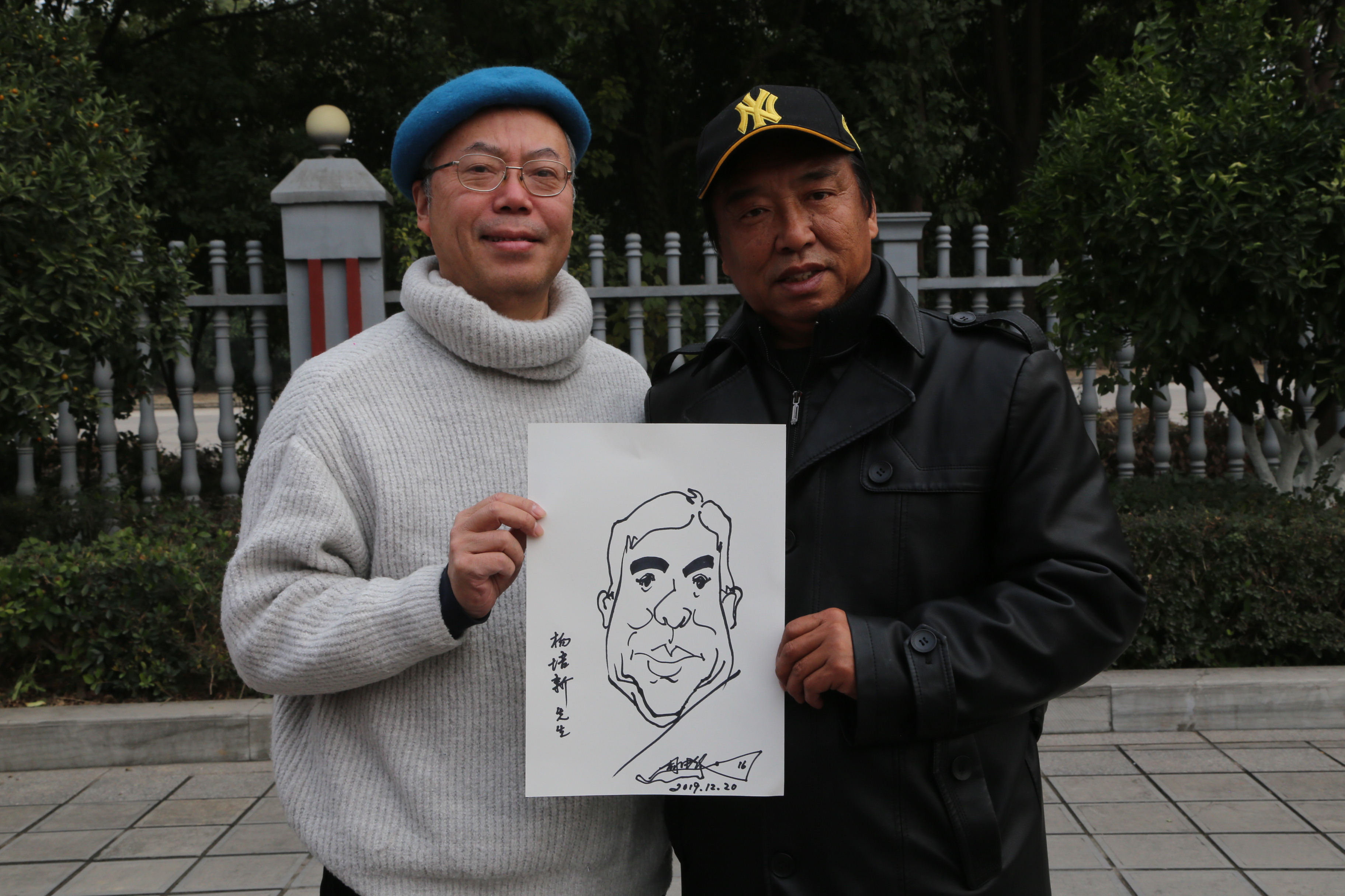 武汉画家专画老武汉风情,湖北画家高清人像