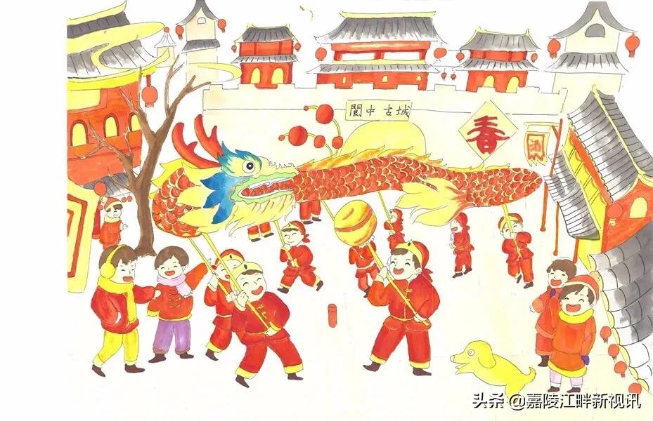 阆中“创文创卫”学生绘画活动获奖名单公示