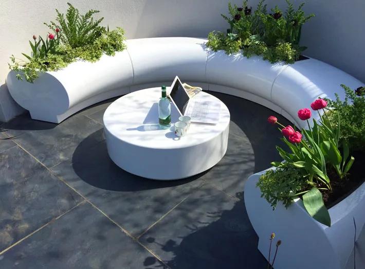 淋浴坐凳设计,庭院坐凳设计