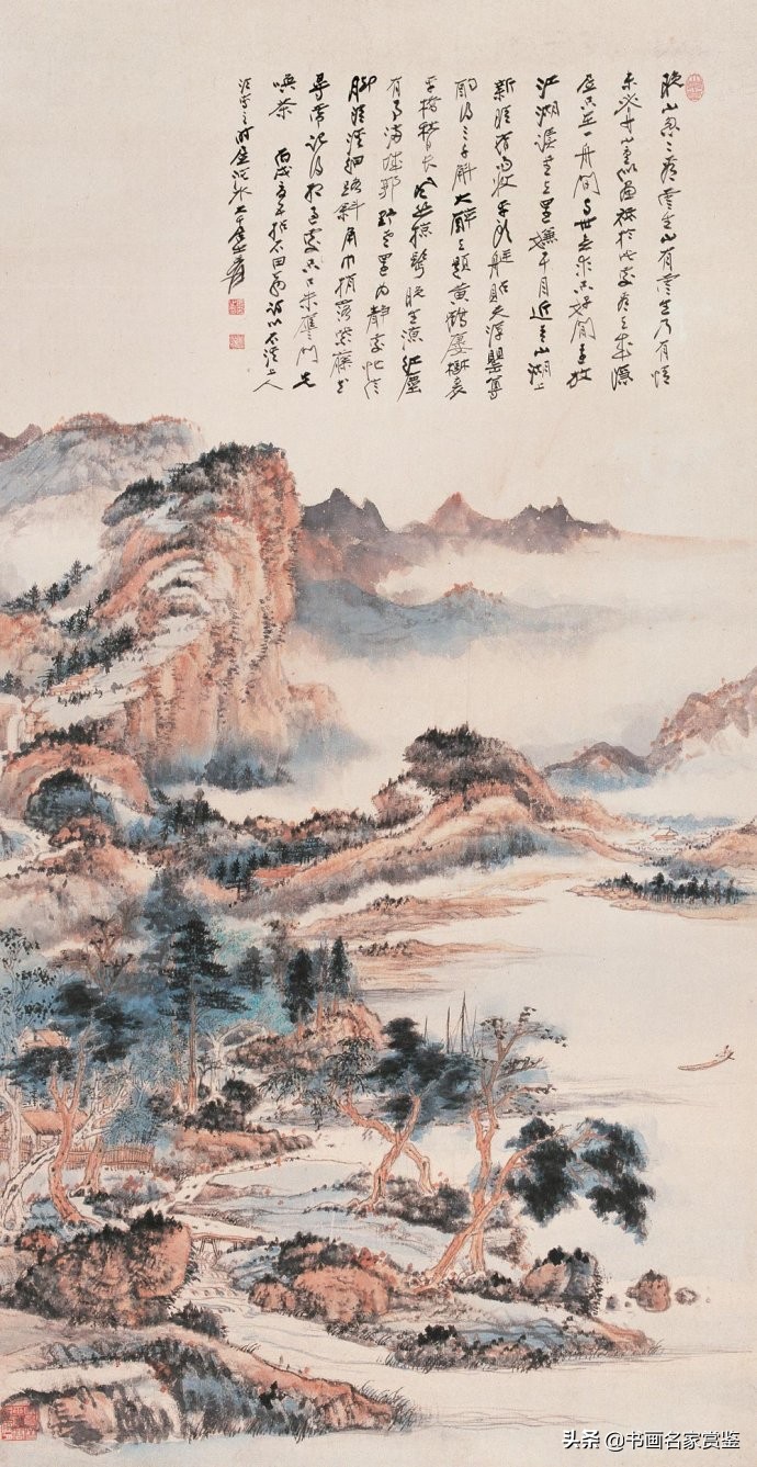 张大千最著名的画人物,上世纪画坛大师