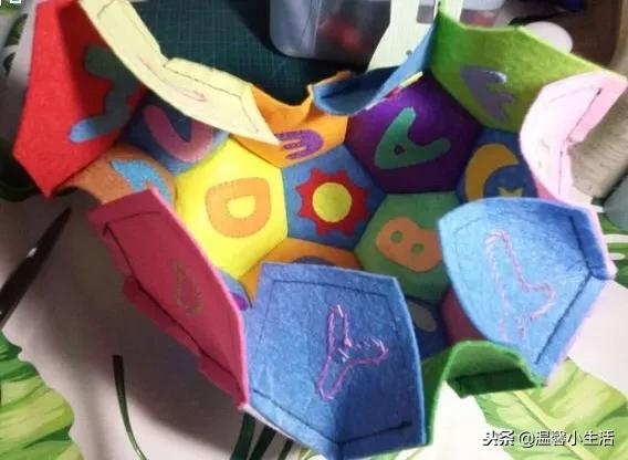 不织布足球,做一个简单的足球