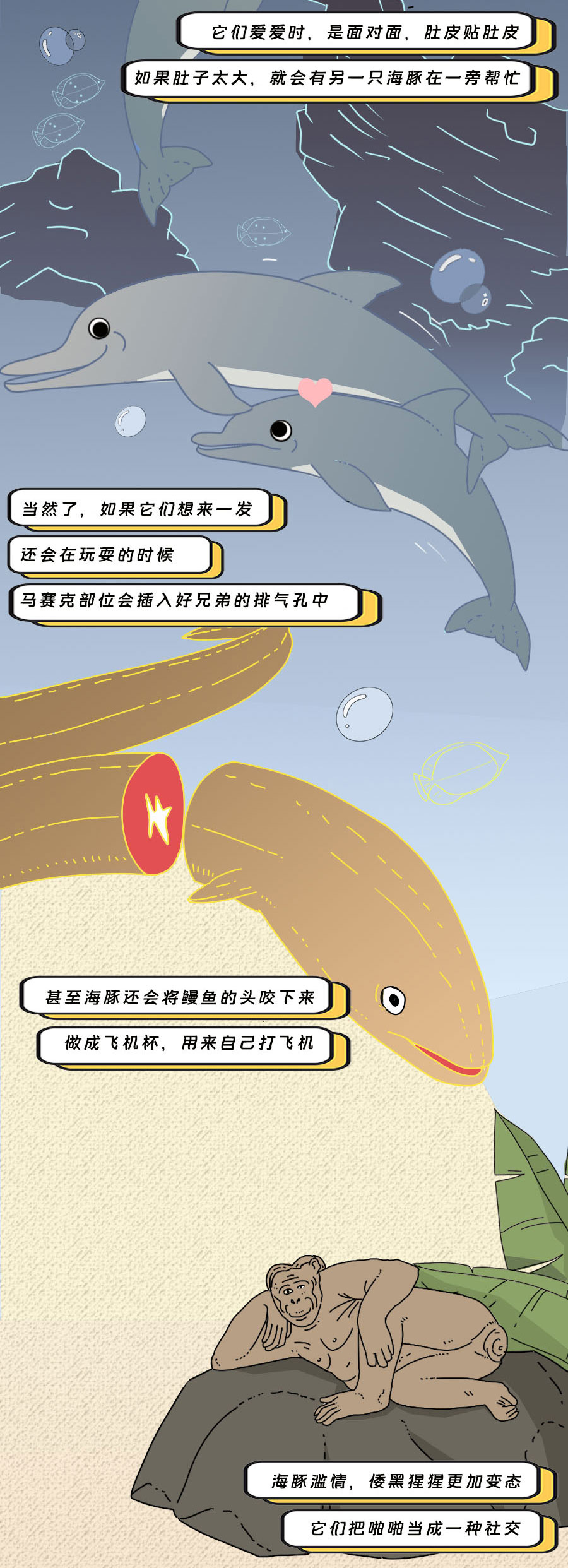 论啪啪啪，人类可比不上它们……