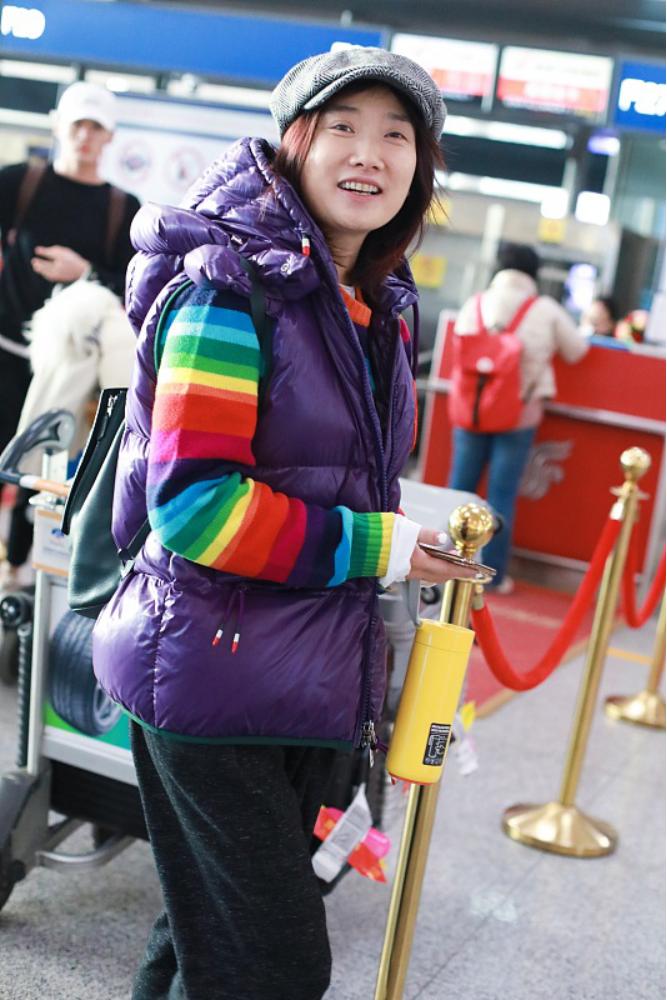 玲花显瘦表演服装,玲花穿牛仔服