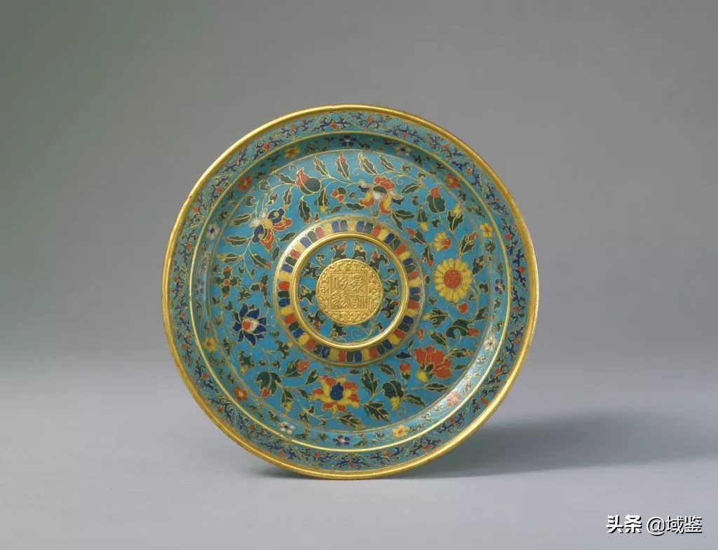 大清乾隆年制景泰蓝宫廷人物花瓶,北京金氏宫廷景泰蓝工艺品制作