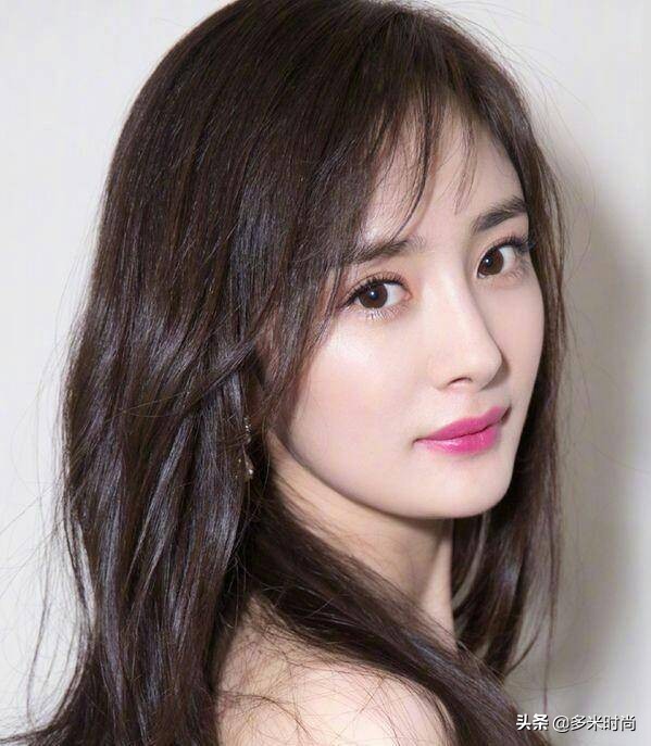 唐嫣和杨幂的发际线,杨幂额头高怎么弄刘海