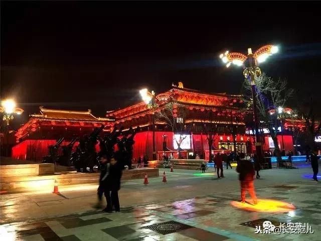 大唐不夜城照片精修,大唐不夜城图片美景实拍