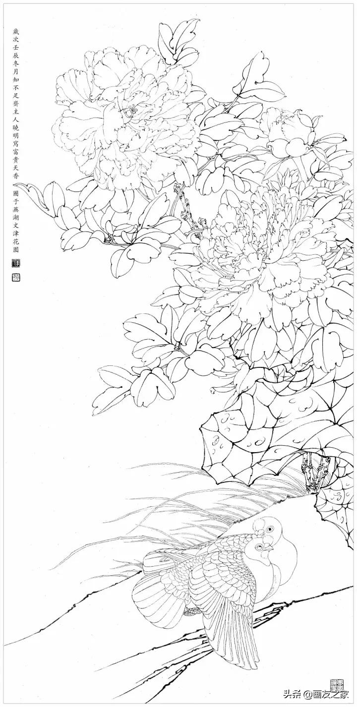 工笔画零基础叶子的画法步骤图,工笔画零基础入门教程步骤图