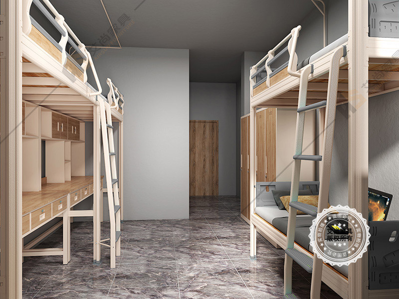 不生锈的清远中小学生公寓床，持久耐用，环保无异味