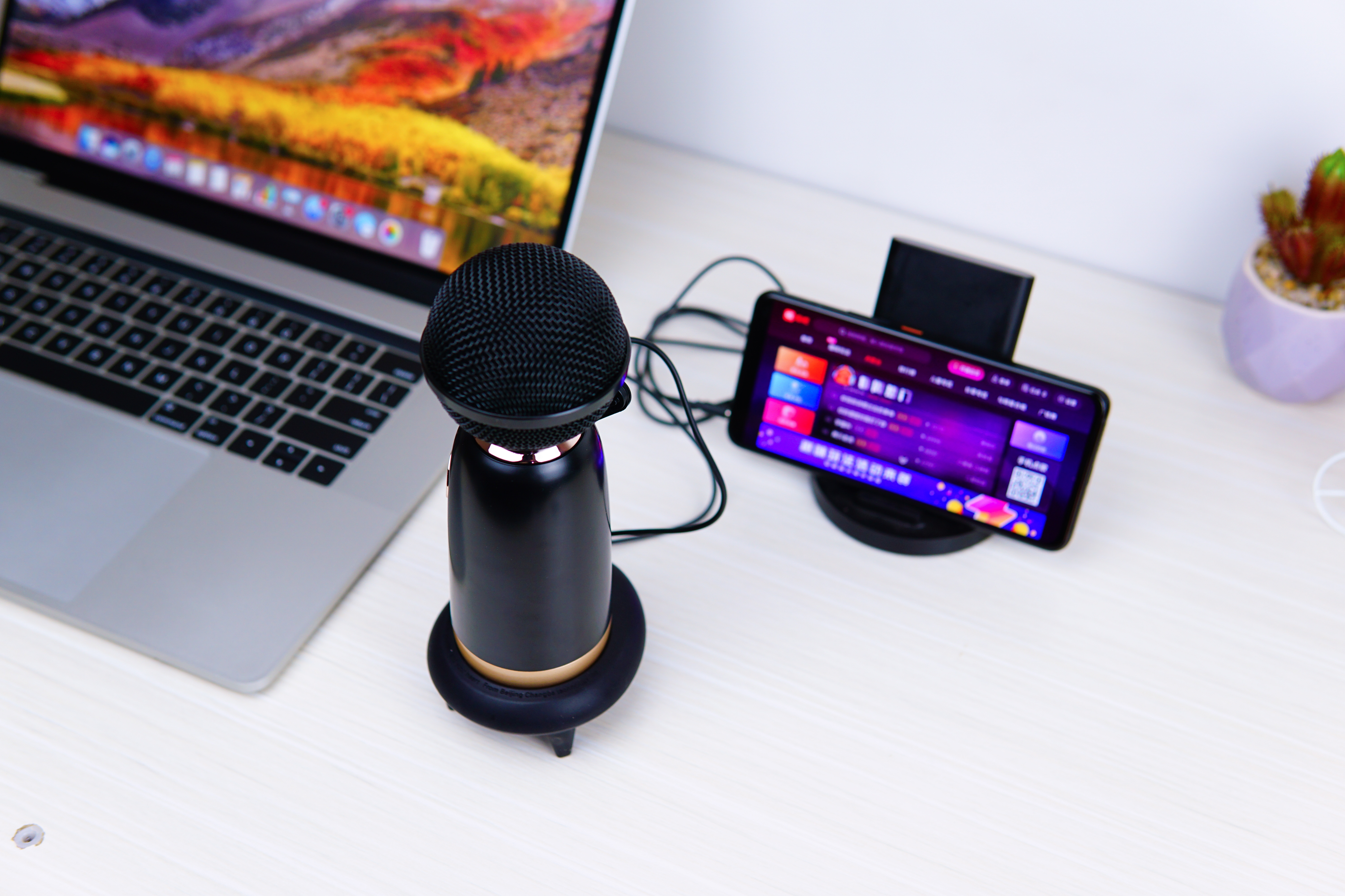 李佳琦推荐唱吧精灵麦克风,李佳琦同款唱吧麦克风