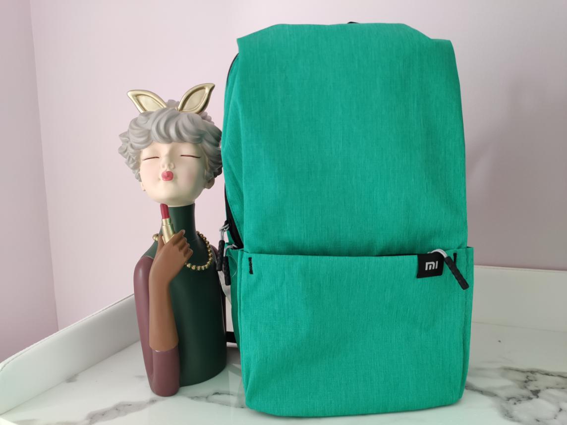 小米小背包最新款,小米清凉夏日双肩包白色