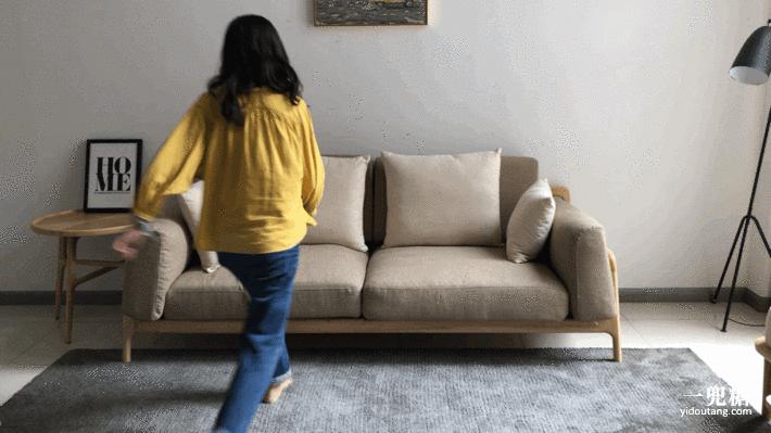 选好家具3件套，1小时打造北欧风客厅丨实测汉哲家具白蜡木系列