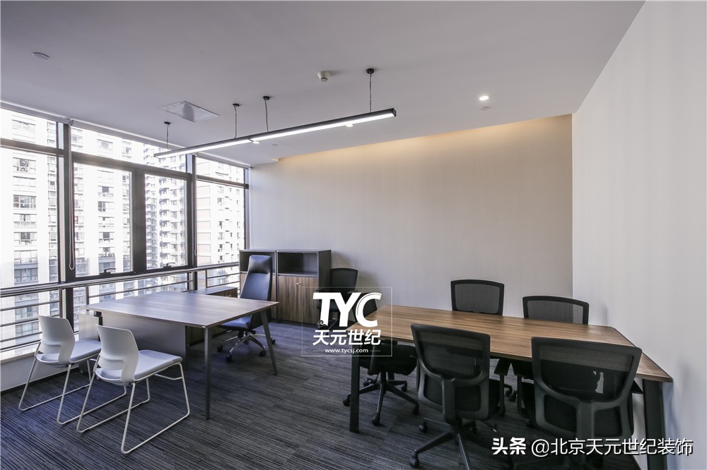 海淀国际化办公室装修设计案例,宝山创意办公室装修设计案例