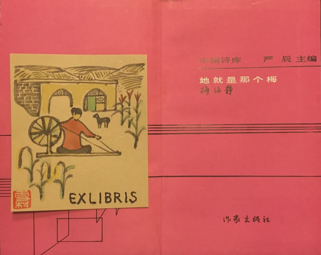 罗雪村｜为自己读过的书，手绘一张张藏书票