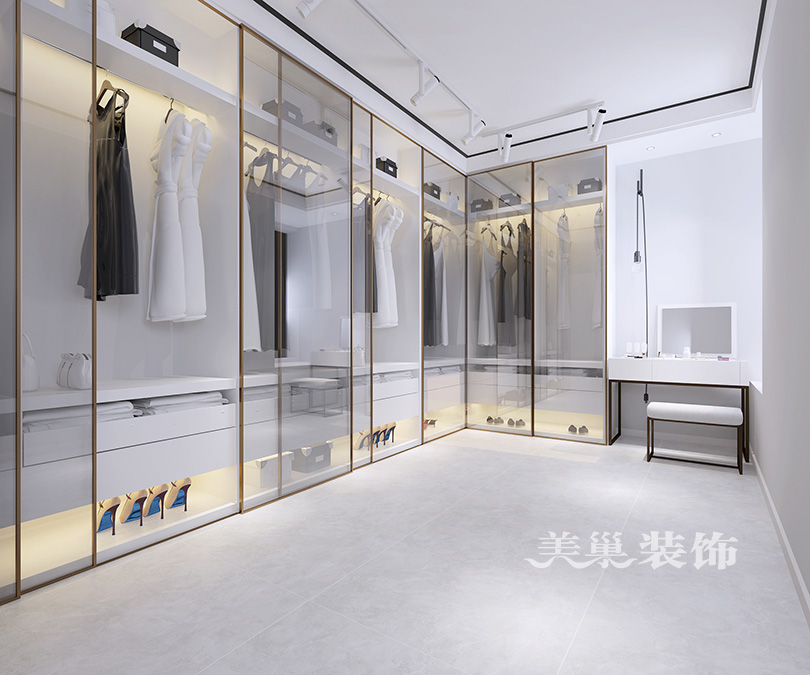 美巢装饰精装效果图,美巢三室两厅效果图