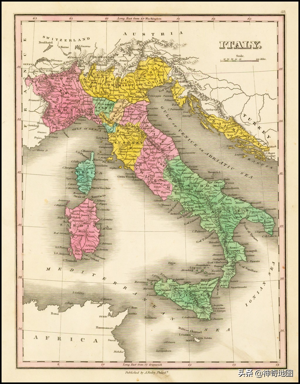 乱谈岛屿（89）西西里（Sicilia）的美丽传说与*手党黑**