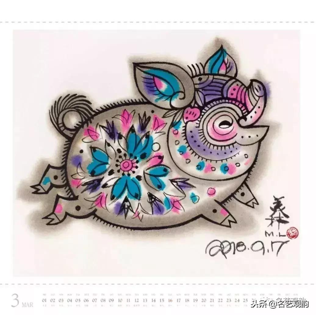 赏十大名家画笔下的猪，”猪“福填满2019！