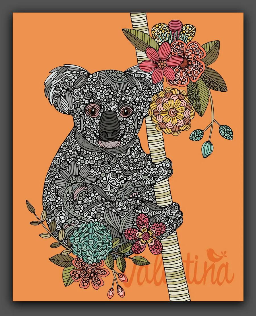 简单的色彩线描装饰画,小学生创意美术线描都有什么线条