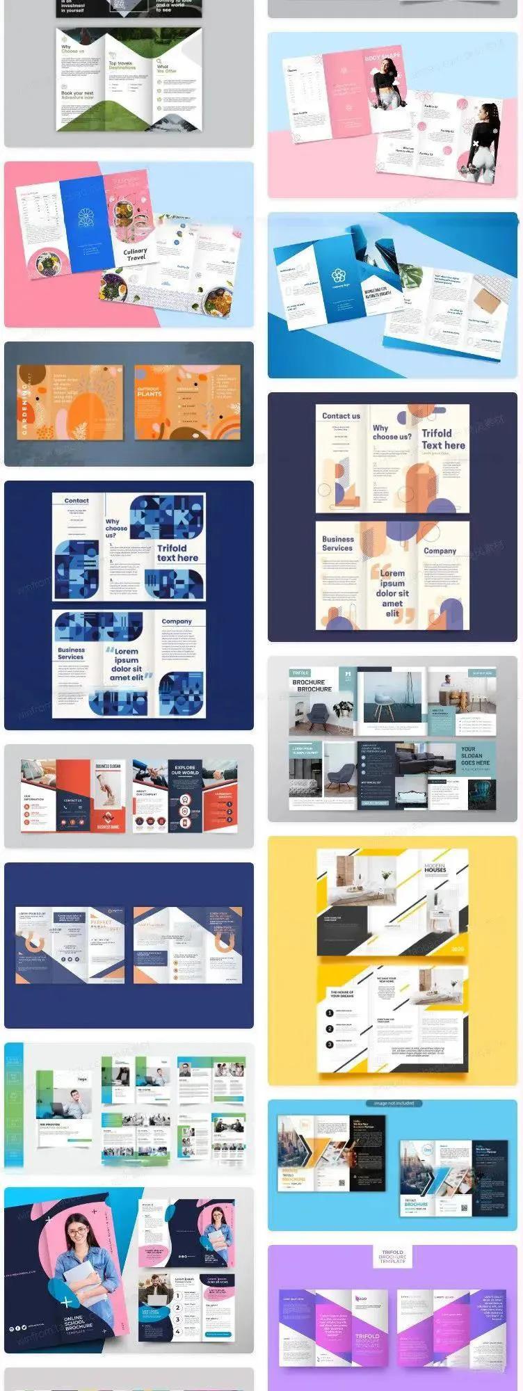 总监再挑，这套三折页也只能给满分！模板奉上