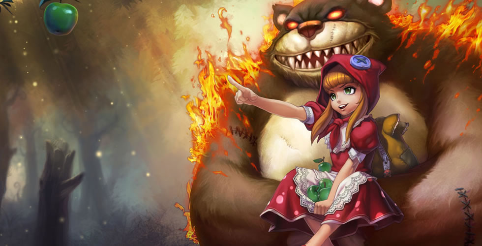 英雄联盟黑暗之女安妮,黑暗之女安妮大神教程