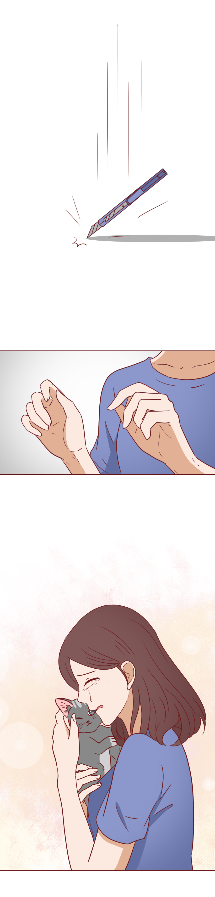 捡了一只猫好像抑郁了怎么办,一只抑郁症猫咪被救赎的故事