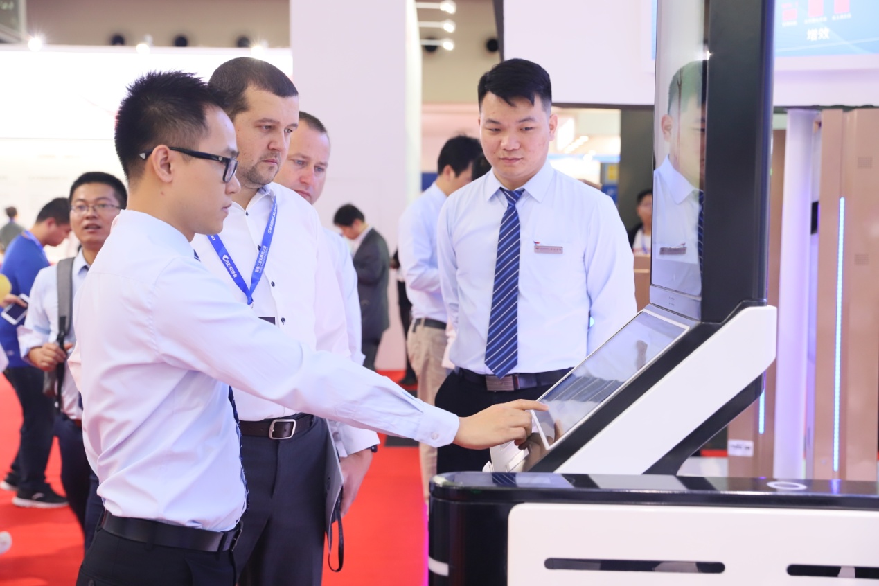 安博会展会现场,安博会高科技