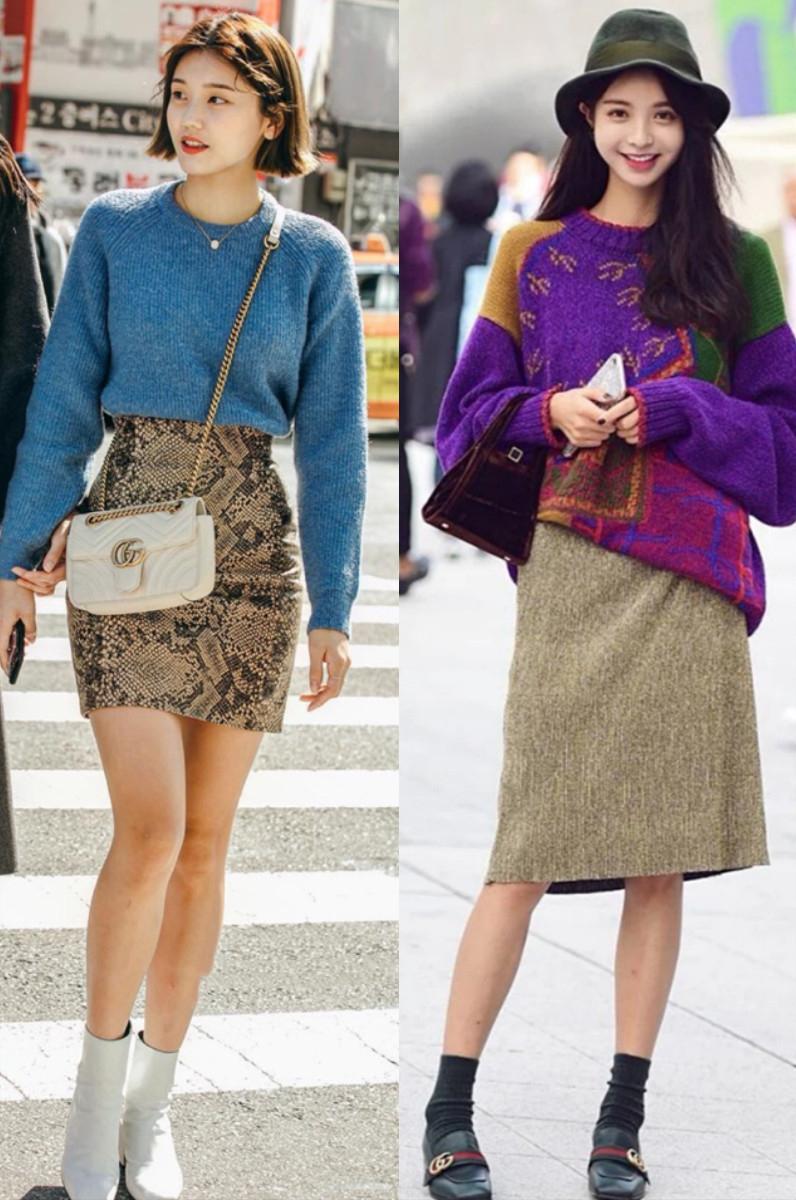 韩国裙子淑女风穿搭,韩国裙子穿搭技巧