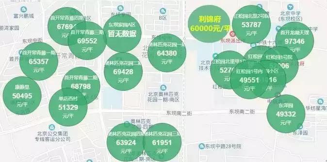 北京5-6环房价新房,北京5环房价5万一平