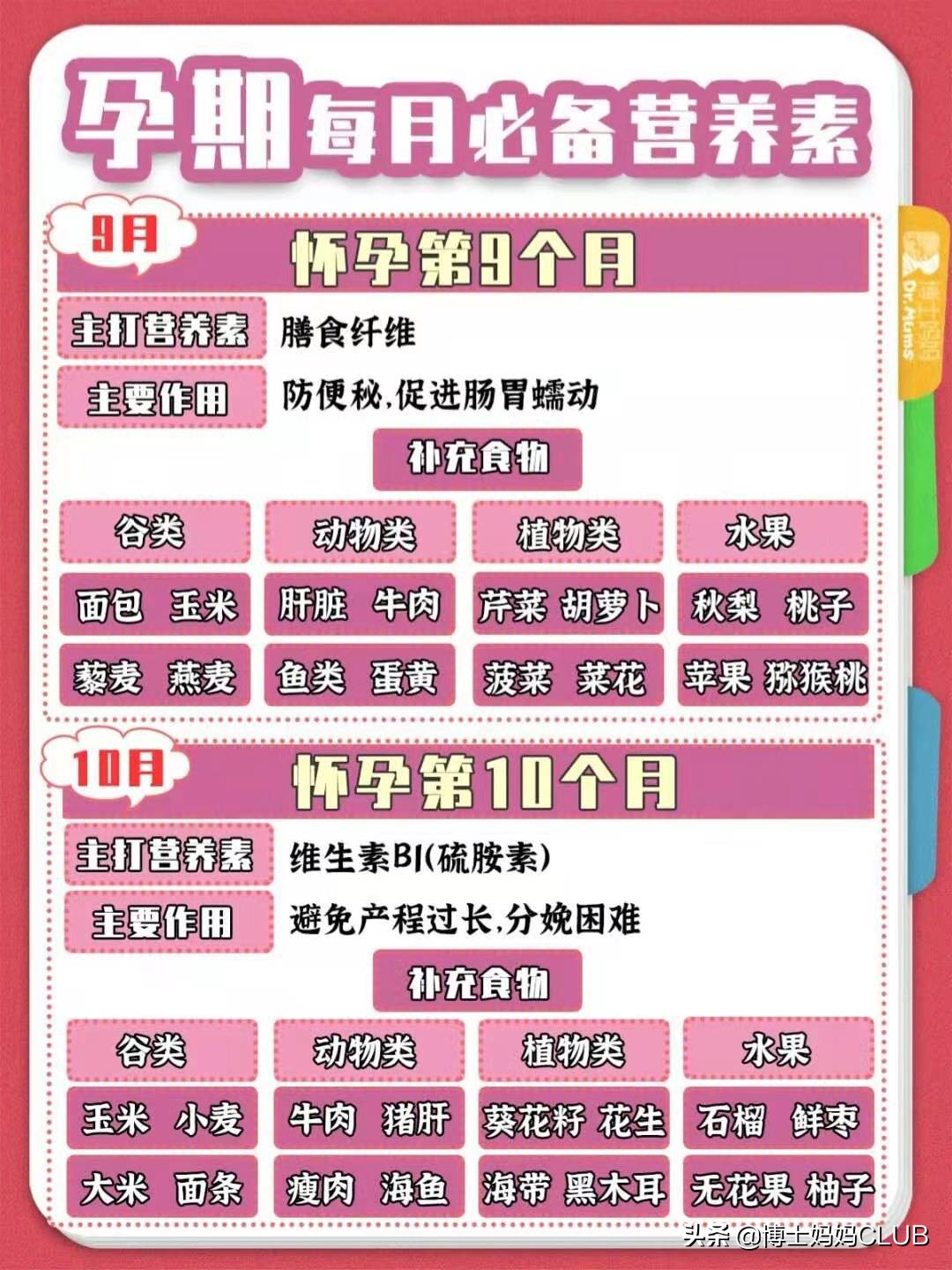 孕妇1-3个月吃什么营养最好,孕期1-10个月怎么吃