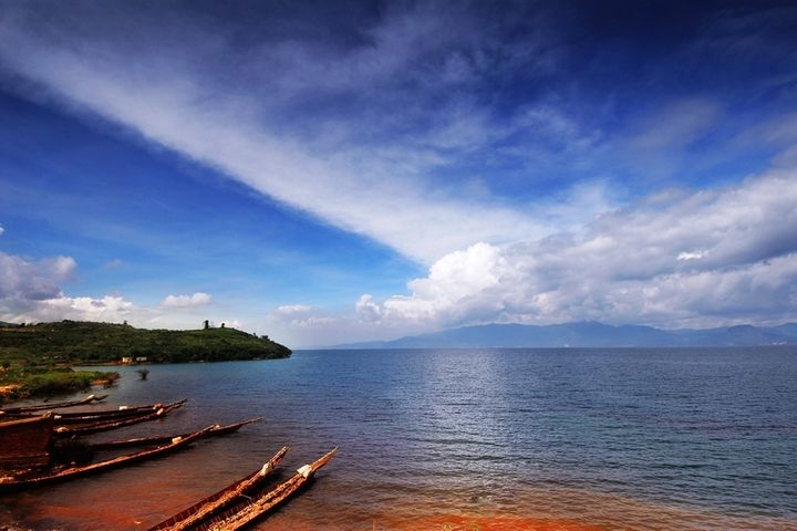 云南玉溪市抚仙湖风景,云南玉溪抚仙湖哪里值得游玩
