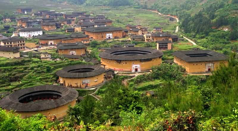 永定客家土楼攻略,永定客家土楼区