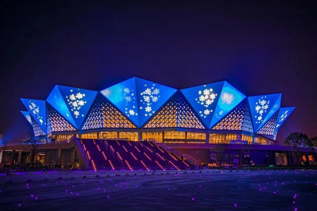 西安浐灞生态区奥体中心,西安奥体中心最新图