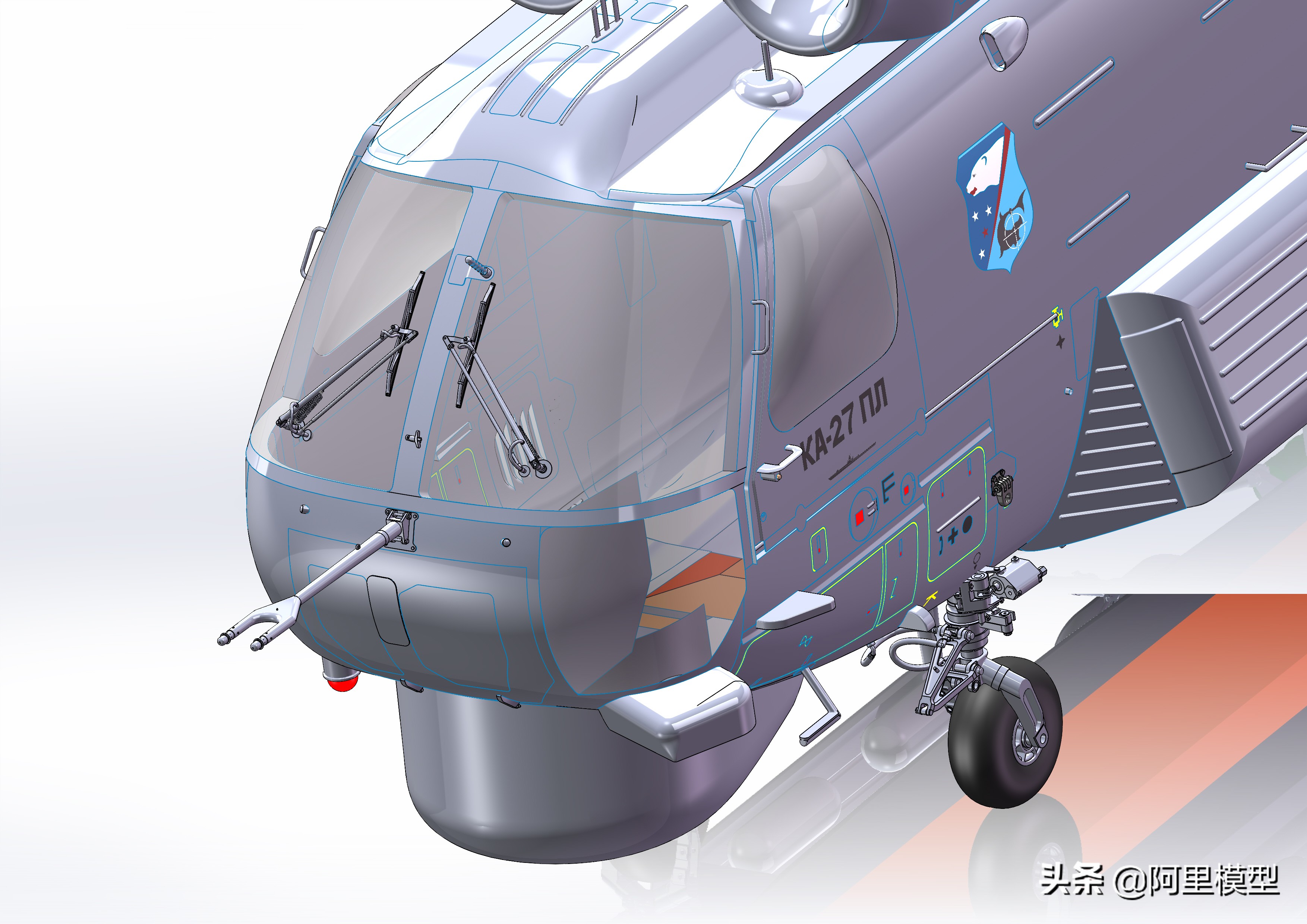 俄罗斯卡27反潜直升机,俄罗斯改进卡27反潜直升机